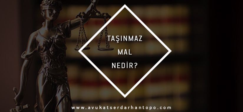 taşınmaz mala tecavüz, taşınmaz mal nedir